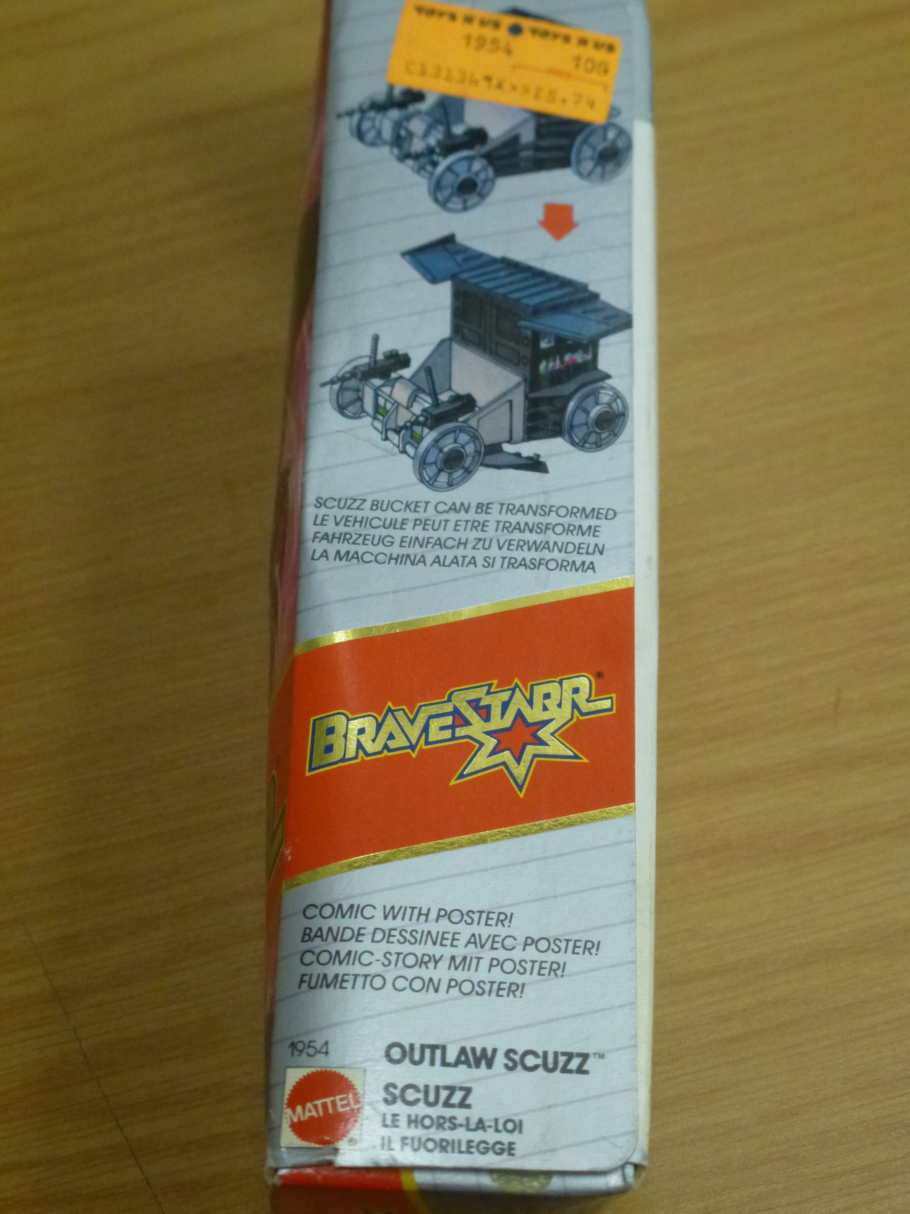 BOXED BRAVESTARR OUTLAW SCUZZ SCUZZ FIGURE - Image 2 of 4