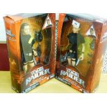 2 LARA CROFT TOMB RAIDER DOLLS