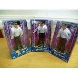 3 MICHAEL JACKSON DOLLS