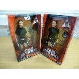 2 LARA CROFT TOMB RAIDER DOLLS