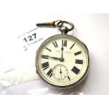 SILVER POCKET WATCH TOTAL W: 5 OZT