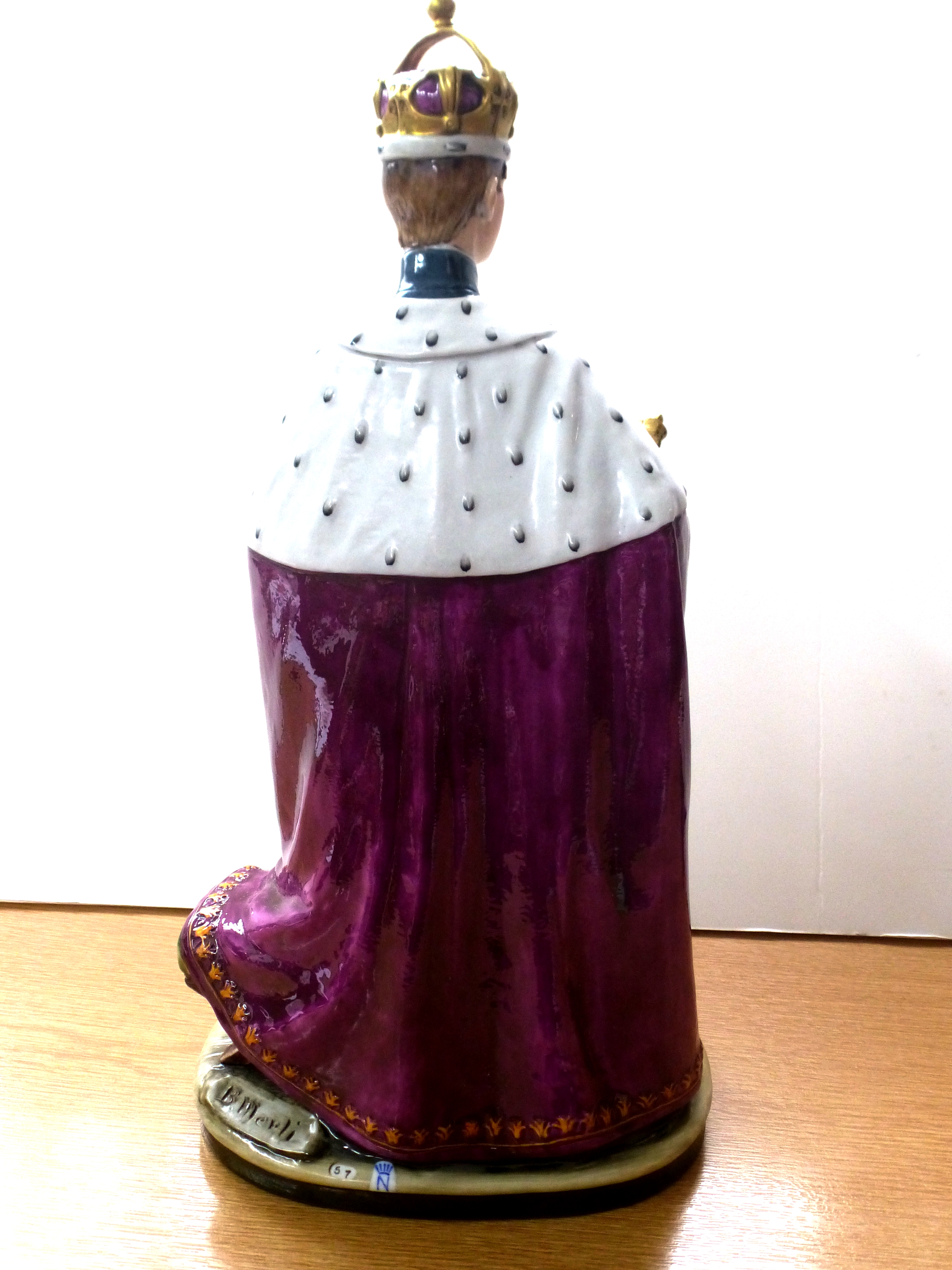 CAPODIMONTE PRINCE CHARLES FIGURE H: 15" - Image 3 of 5