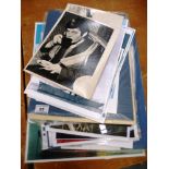 QUANTITY OF ASSORTED RADIO CAROLINE PHOTOGRAPHS, PICTURES AND EPHEMERA INCLUDING PRESS PHOTOS AND