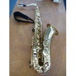 ARTEMIS MKII TENOR SAXOPHONE (NO. 9707374) WITH LAWTON MOUTHPIECE AND OTHER ACCESSORIES IN