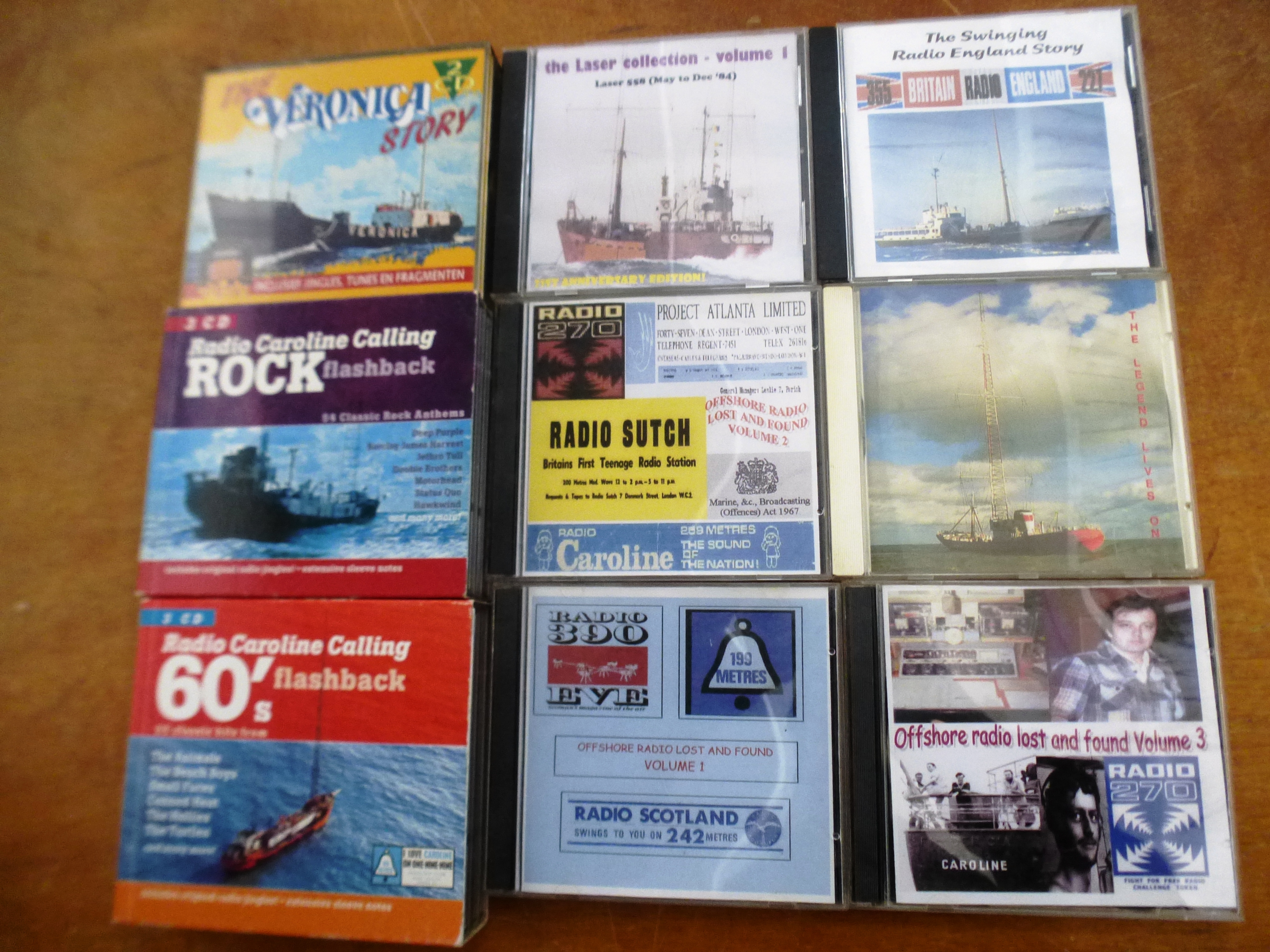 QUANTITY OF ASSORTED PIRATE RADIO CDS AND BOX SETS INCLUDING RADIO CAROLINE, OFFSHORE RADIO LOST AND - Image 5 of 5
