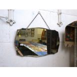 SHAPED MIRROR 15.75" X 27"