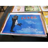 6 ASSORTED FILM POSTERS - YANKS, THE WANDERERS/THE CHOIRBOYS, TARZAN THE APE MAN, TIME BANDITS,