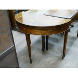 TURNOVER TOP TABLE 28.75" X 17.75" X 36"