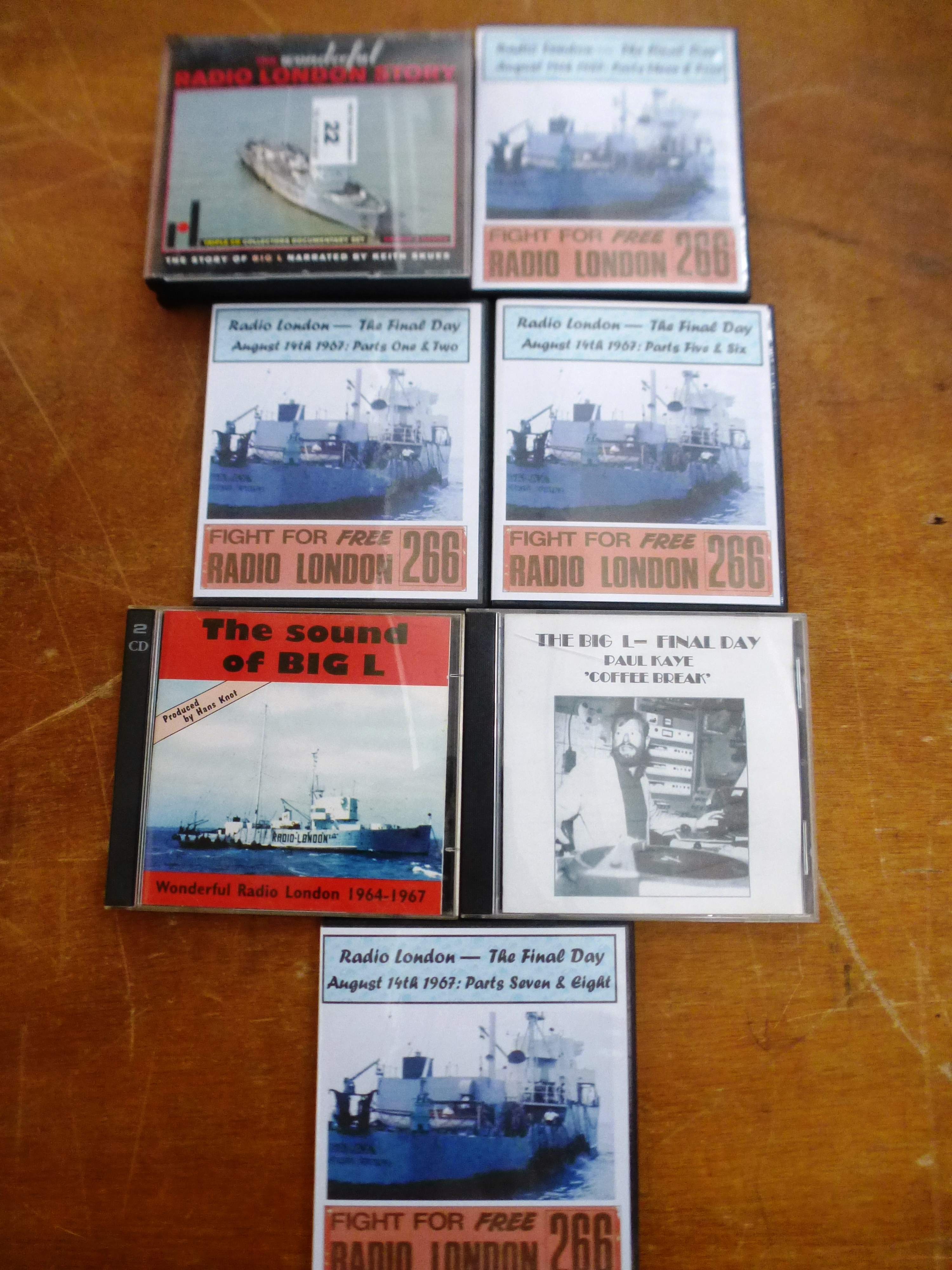 QUANTITY OF ASSORTED PIRATE RADIO CDS AND BOX SETS INCLUDING RADIO CAROLINE, OFFSHORE RADIO LOST AND - Image 2 of 5