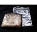 SILVER CIGARETTE CASE W: 2.8OZT