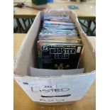 BOX OF ASSORTED DC COMICS INCLUDING ALL STAR SQUADRON, SHAZAM, STARMAN, REBELS, SHADOWPACT ETC