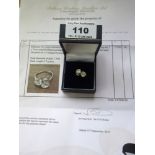 PLATINUM 2 STONE DIAMOND RING. SET IN A DOUBLE HEAD 8 CLAW SETTING ARE 2 X 7MM ROUND BRILLIANT CUT