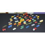 Collection of Lesney diecast vehicles