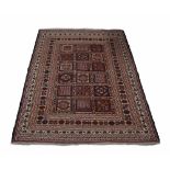 Sumak Kelim needlework rug, 66" x 48" approx