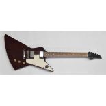 Wesley Explorer style electric guitar