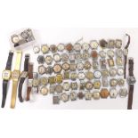 Quantity of wristwatches principally for repair to include an Avia Alarm digital gentleman's