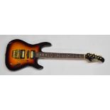 Strat style electric guitar