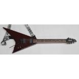 Yamaha Rhoads flying V style electric guitar