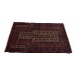 Antique Baluchi rug, 60" x 36" approx