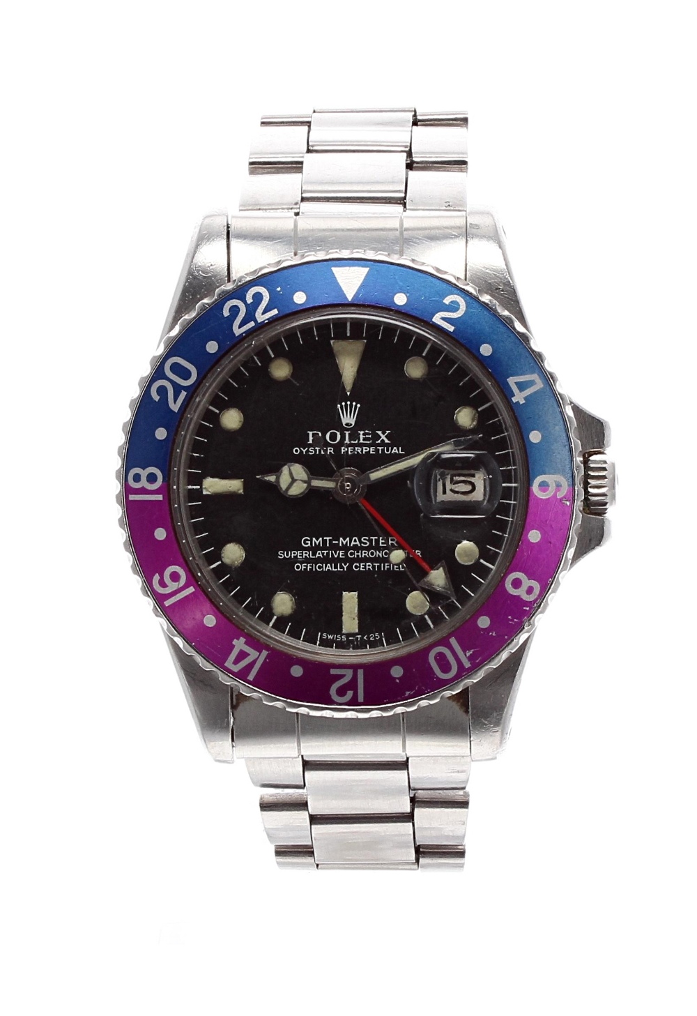 Rolex Oyster Perpetual GMT-Master stainless steel gentleman's bracelet watch, ref. 1675, circa 1967, - Image 2 of 13