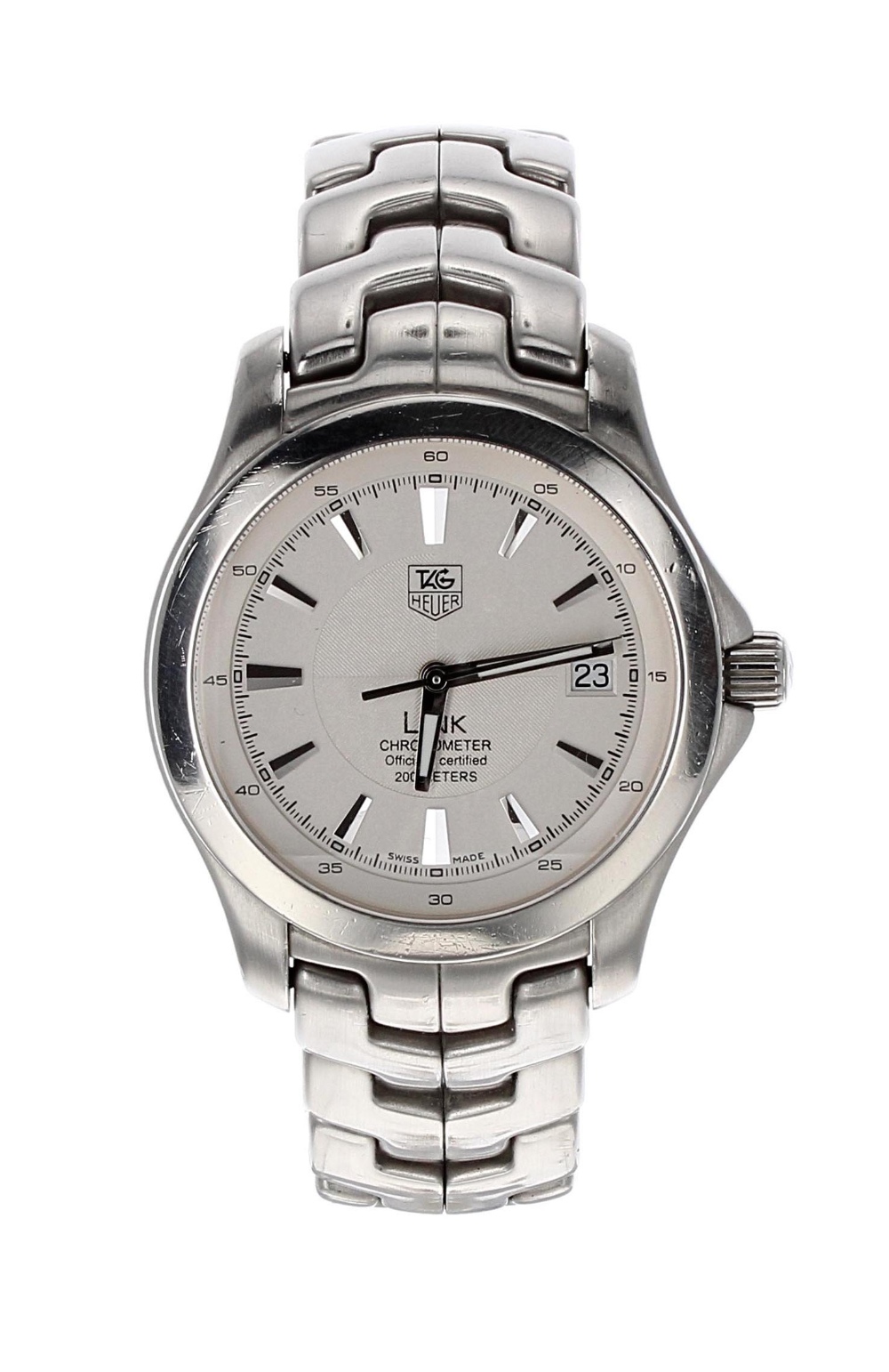 Tag Heuer Link Chronometer automatic stainless steel gentleman's bracelet watch, ref. WJF5111, - Image 2 of 3