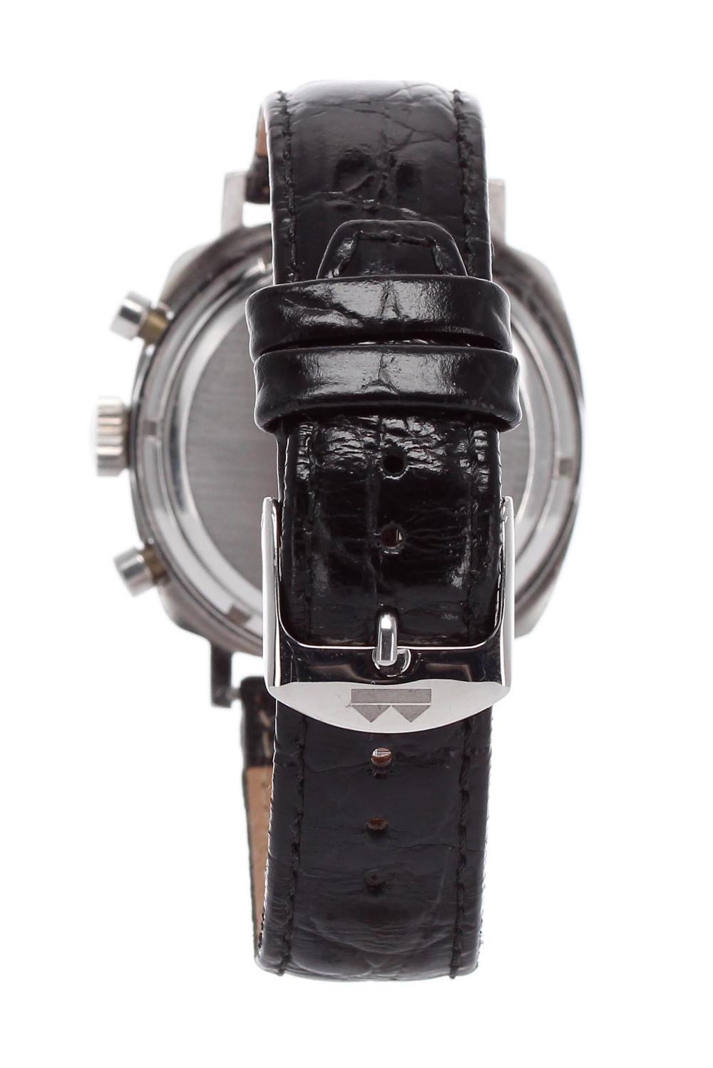 Heuer Camaro chronograph stainless steel gentleman's wristwatch, ref. 7220, circa 1960s, serial - Image 4 of 8