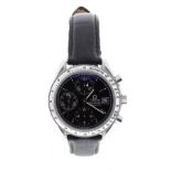 Omega Speedmaster chronograph automatic stainless steel gentleman's wristwatch, ref. 3813.50CL,