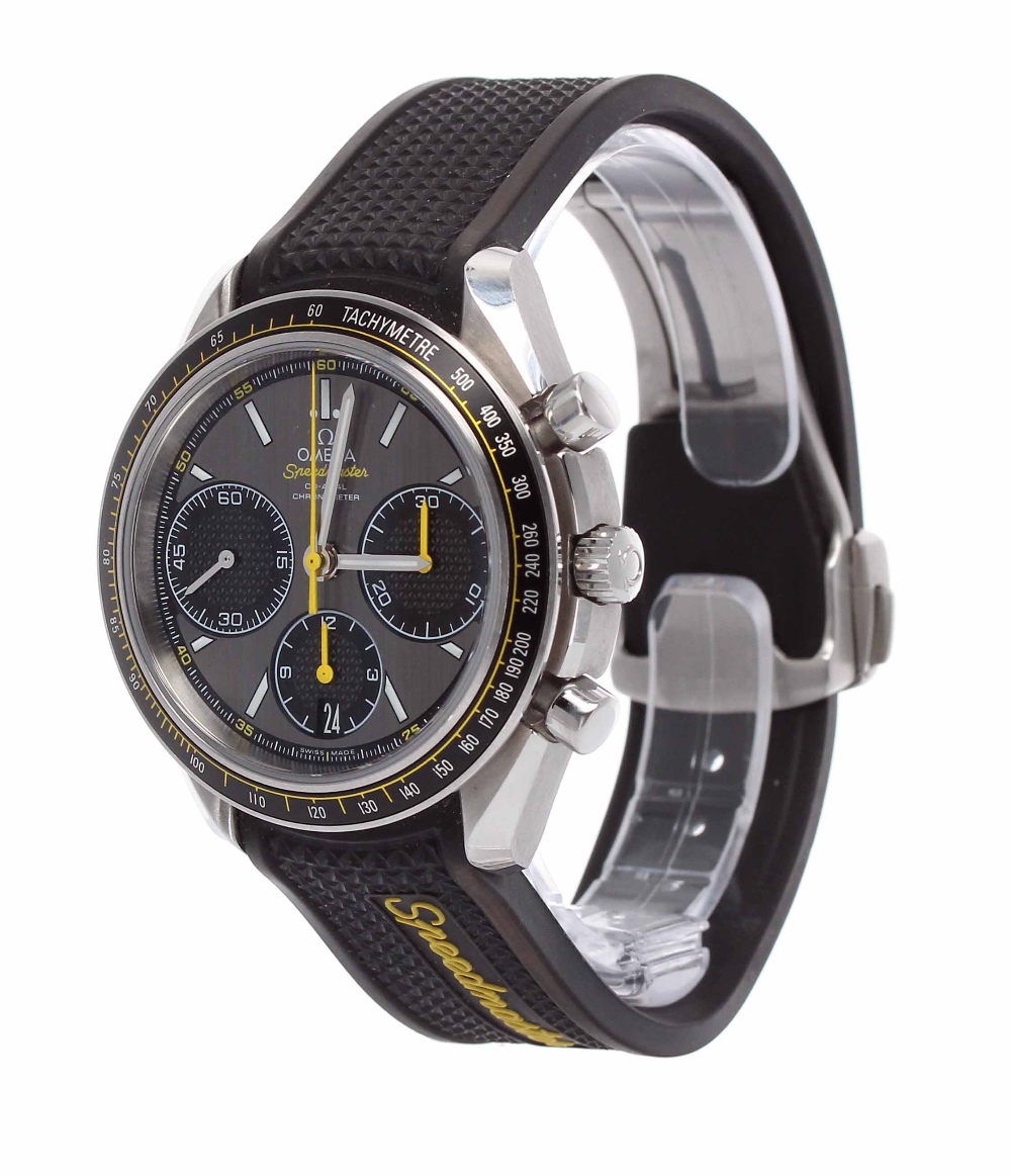 Omega Speedmaster Racing Co-Axial Chronometer stainless steel gentleman's wristwatch, ref. - Image 3 of 6