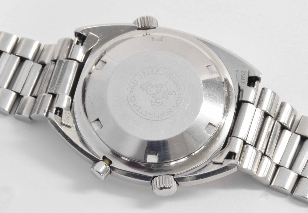 Omega Seamaster Chronostop oversized stainless steel gentleman's bracelet watch, ref. 145.008, circa - Image 2 of 4