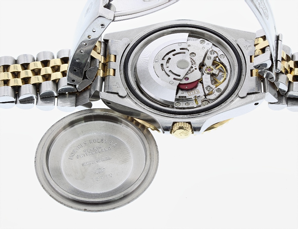 Rolex Oyster Perpetual GMT-Master II "root-beer" gold and stainless steel gentleman's bracelet - Image 9 of 9