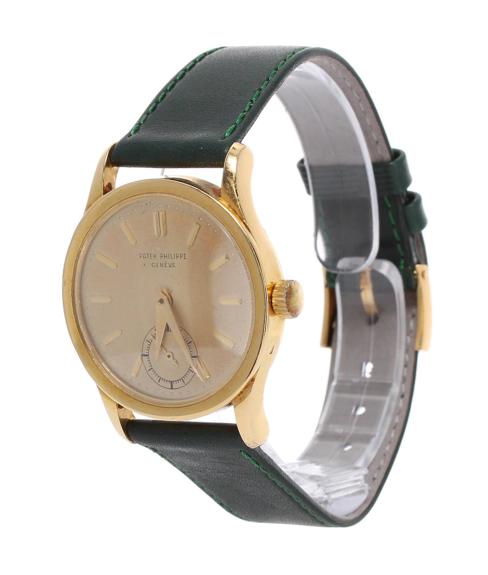 Patek Philippe Calatrava 18ct gentleman's wristwatch, ref. 2545, circa 1955-60, case ref. 308xxx, - Image 2 of 8