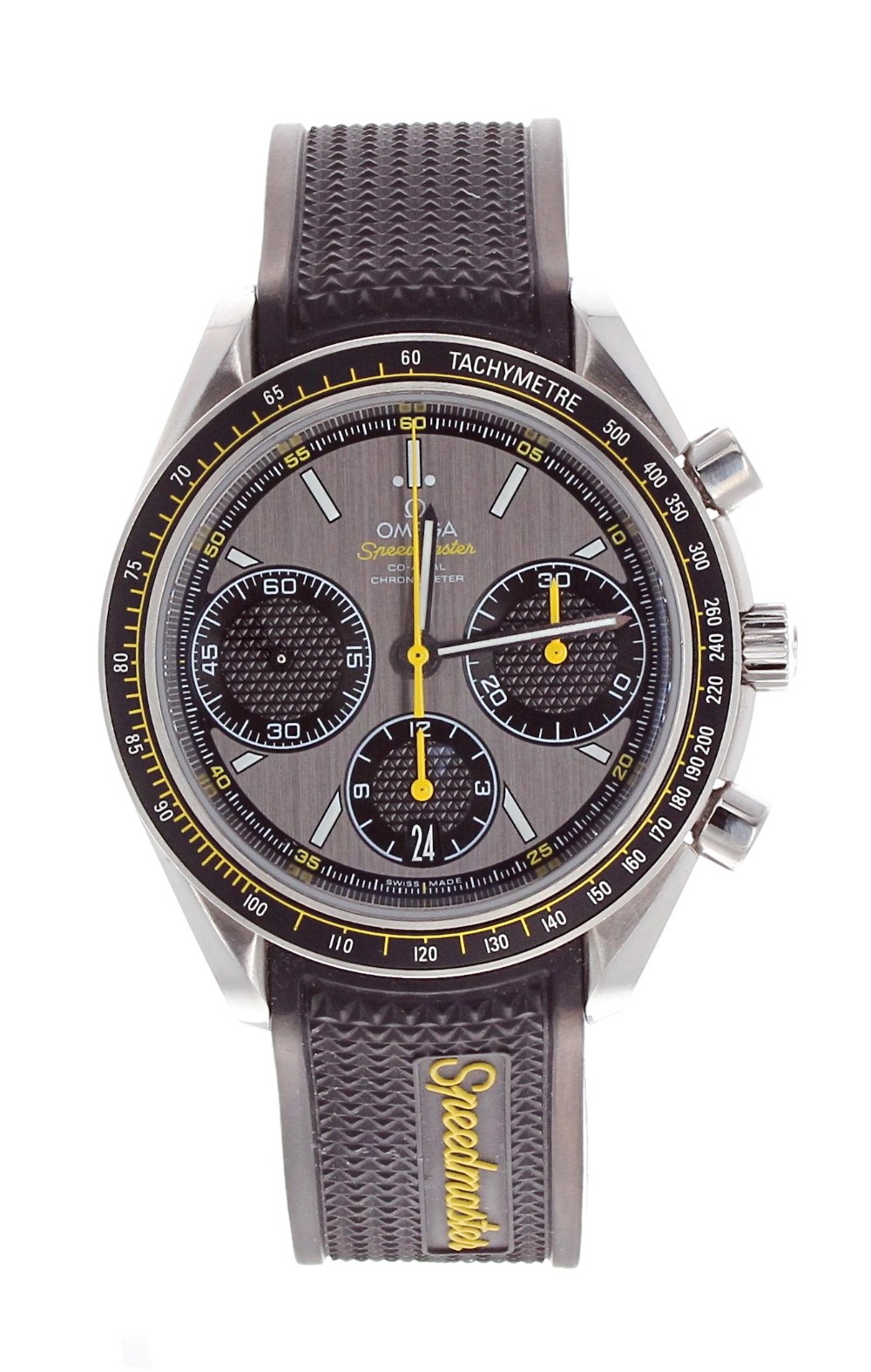 Omega Speedmaster Racing Co-Axial Chronometer stainless steel gentleman's wristwatch, ref. - Image 2 of 6