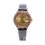 Rolex Oyster Perpetual Datejust 18ct lady's wristwatch, ref. 6517, circa 1971, serial no. 291xxxx,