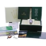 Rolex Oyster Perpetual Date stainless steel lady's bracelet watch, ref. 79160, circa 2003/2004,