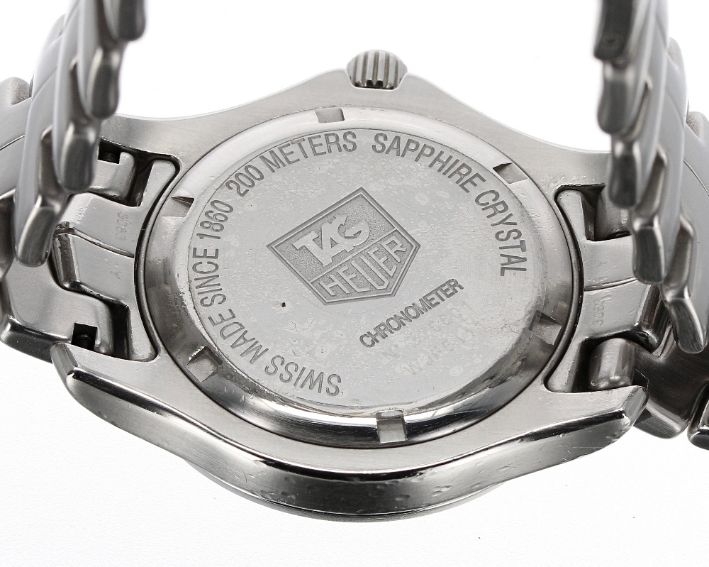 Tag Heuer Link Chronometer automatic stainless steel gentleman's bracelet watch, ref. WJF5111, - Image 3 of 3