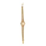 Rolex Precision 18k lady's bracelet watch,