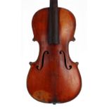 Violin labelled Violon du Conservatoire, Georges Goineurus, 1805, 14 1/16", 35.70cm