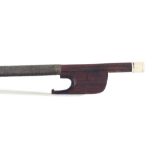 French Baroque violin bow, unstamped, 46gm