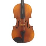 20th century viola, 16 1/8", 41cm, case