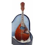 1930s Regal Princess pear shaped mandolin, case