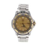 Tag Heuer 4000 Series Professional 200m two tone gentleman's bracelet watch, ref. 995.406,