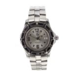 Tag Heuer 2000 Series Exclusive Professional 200m stainless steel lady's bracelet watch, ref.