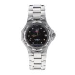 Tag Heuer Kirium Professional 200m stainless steel gentleman's bracelet watch, ref. WL1112, circular