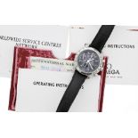 Omega Speedmaster chronograph automatic stainless steel gentleman's wristwatch, ref. 3813.50CL,