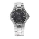 Tag Heuer Kirium Professional 200m stainless steel gentleman's bracelet watch, ref. WL111G, circular