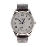 Longines Master Collection automatic stainless steel gentleman's wristwatch, ref. L2.666.4, circular
