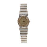 Omega Constellation bicolour lady's bracelet watch, ref. 895.1080.1, no. 540xxxxx, circa 1993,