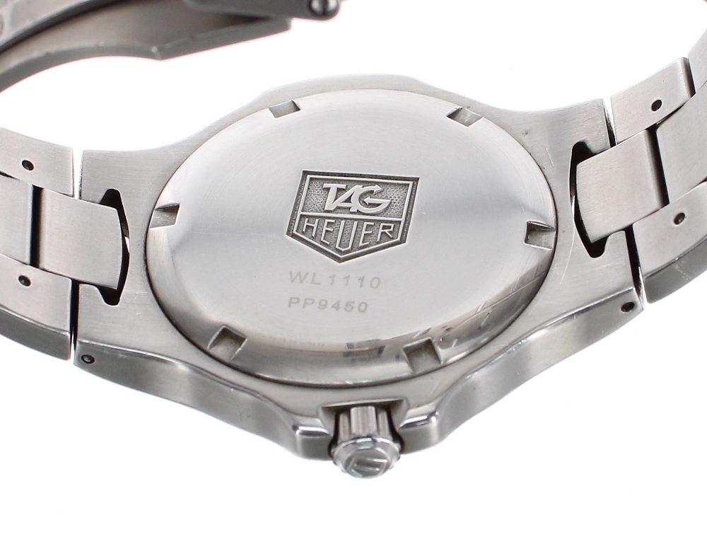 Tag Heuer Kirium Professional 200m stainless steel gentleman's bracelet watch, ref. WL1110, circular - Image 2 of 2