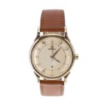 Omega Constellation 14k automatic 'bumper' gentleman's wristwatch, ref. 2782 2799, circa 1954,
