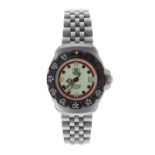 Tag Heuer Formula 1 stainless steel lady's bracelet watch, ref. WA1411, circular luminous dial,